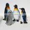 fiberglass penguin statue for Christmas decoration display