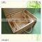 decorative six bottle pack wood beer wine gift box