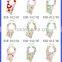 Infant And Toddler Cheap Printing Bandana Two Sides Tassel Bibs For Baby