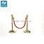 Hot Sale Crowd Control Stanchions/Rope Pole Queue Barrier Railing Stand