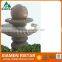 Granite stone ball garden fountain rolling ball fountain