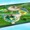 funny indoor plastic building connector toys