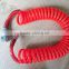 pe flexible pipe Spiral With American Coupler 8mm*5mm 7.6m Used For water purifier For Flexible Air Tube
