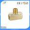 Brass pipe connector