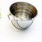 Mini stainless steel ice bucket rustic ice bucket