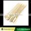 ZHUPING disposable green flat bamboo food skewers manufacturer