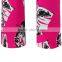 Hot pink stretchy wide bottom pants for ladies