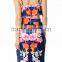 floral print ruffle 2 pieces set fashion boutique dress casual women dresses summer