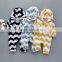 Bulk wholesale baby clothes infant Outfits wave patterned jumpsuit