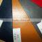 100% pu artificial leather, pu synthetic leather with non woven backing for decoration