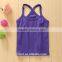 Fashionable high quality and low price OEM Service Supply Type custom fancy boy/girs tank top