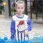 Best selling products long sleeve winter cartoon printing kids t-shirt striped cheap custom hoodies wholesale