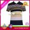 custom men striped polo shirt, high quality polo shirts wholesale china