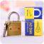 Hot sale Yiwu high quality gold copper locks