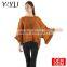 summer spring true self style women brown loose solf knit pullover sweater