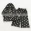 New style polka dots cotton wholesale girls clothing sets