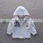 2017 wholesale baby kids girl custom coat children down jacket hoodie out clothes