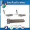 Made in Taiwan High Quality Carbon Steel Copper DIN 84 Saw Slot Drive Cheese Head Machine Metric Bolts