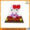 Colorful Plastic Square Plastic Cartoon Blocks Building for Childrens