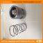 Thermostatic three way control valve element