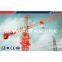 1 Ton topkit electric construction tower crane / hoist 68 / 34 m / min lifting speed