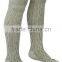 New Mens Bavarian Oktoberfest / Causal Lederhosen Socks Pairs -White & Brown Mix