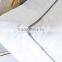 Hotel Bedding Linen Supplier 100% Cotton Plain White Bed Sheets Set