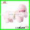 E302 Poodle Fluffy Animal Pen Holder Plush Dog Pencil Case