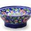 Handmade Blue Pottery Ceramic Dinnerware Bowls Collection