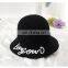Letters Embroid Fisherman Hat Topee Sunscreen Basin Hat