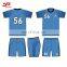 Customized player name and number printed adult and child football t shirt high quality team soccer jerseys