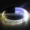 New Arrival Led Wristband Flashing cheap custom wristbands light up custom wristbands