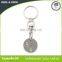 custom design trolley coin holder keychain