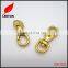 Factory supply small gold metal snap hook for bag