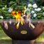 Corten steel supplier steel fire bowl 38 inch for sale