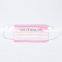 Medical high quality disposable face mask earloop color optional