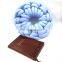 New style 100% polyester multicolor woven knot pillows