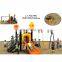 Baihe Multifunction children outdoor happy zone hdpe children slide