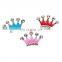 Enamel crown dog metal charm Zinc alloy pet charms pendent