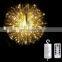 Firework Lights Wire Starburst Lights,120 LED DIY 8 Modes Dimmable String Fairy Lights with Remote Control