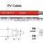 solar PV cable 4mm2 for solar energy system