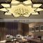 Iron shaped crystal lamp modern minimalist living room bedroom dining room den enrichment paragraph superimposed light