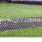 Ground reinforcement mats and dispensers for temporary roads
