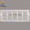 UHMWPE suction box top forming board for paper machine UHMWPE Dewatering Elements UHMWPE paper machine vacuum suction box cover