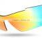 Sports Sunglasses with 5 Set Interchangeable Lenses for Biking Fishing Running Driving Golf Baseball
