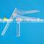 Surgical Plastic L/M/S with hook type Vaginal Speculum with CE ISO GMP