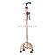 Aluminum Alloy Retractable walking Aid Height Adjustable Four Legged Old Man's Walking Stick