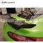 GT rear wing fit for GT/GTS/GTR style carbon fiber rear spoiler with brake light for GT auto parts