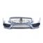 High Quality Cheap PP Front Bumper with Grille For Benz W205 M Sport 2013 2019 Head Bumpers Auto Parts