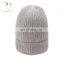 Ladies Winter warm cashmere Beanie Hat rib knit hat